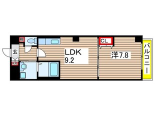 エクセラン本願寺の物件間取画像